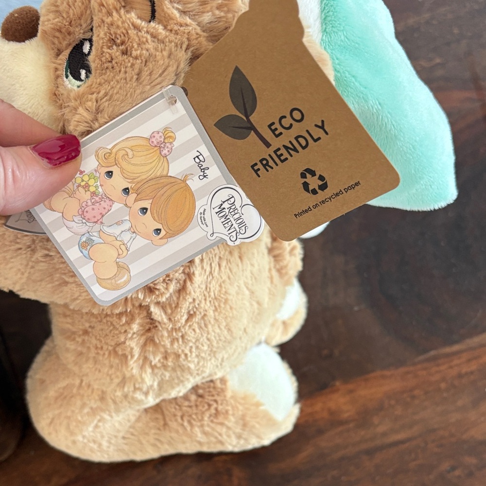 Precious Moments Charlie Bear Praying Plush Bear - Picture 5 of 8